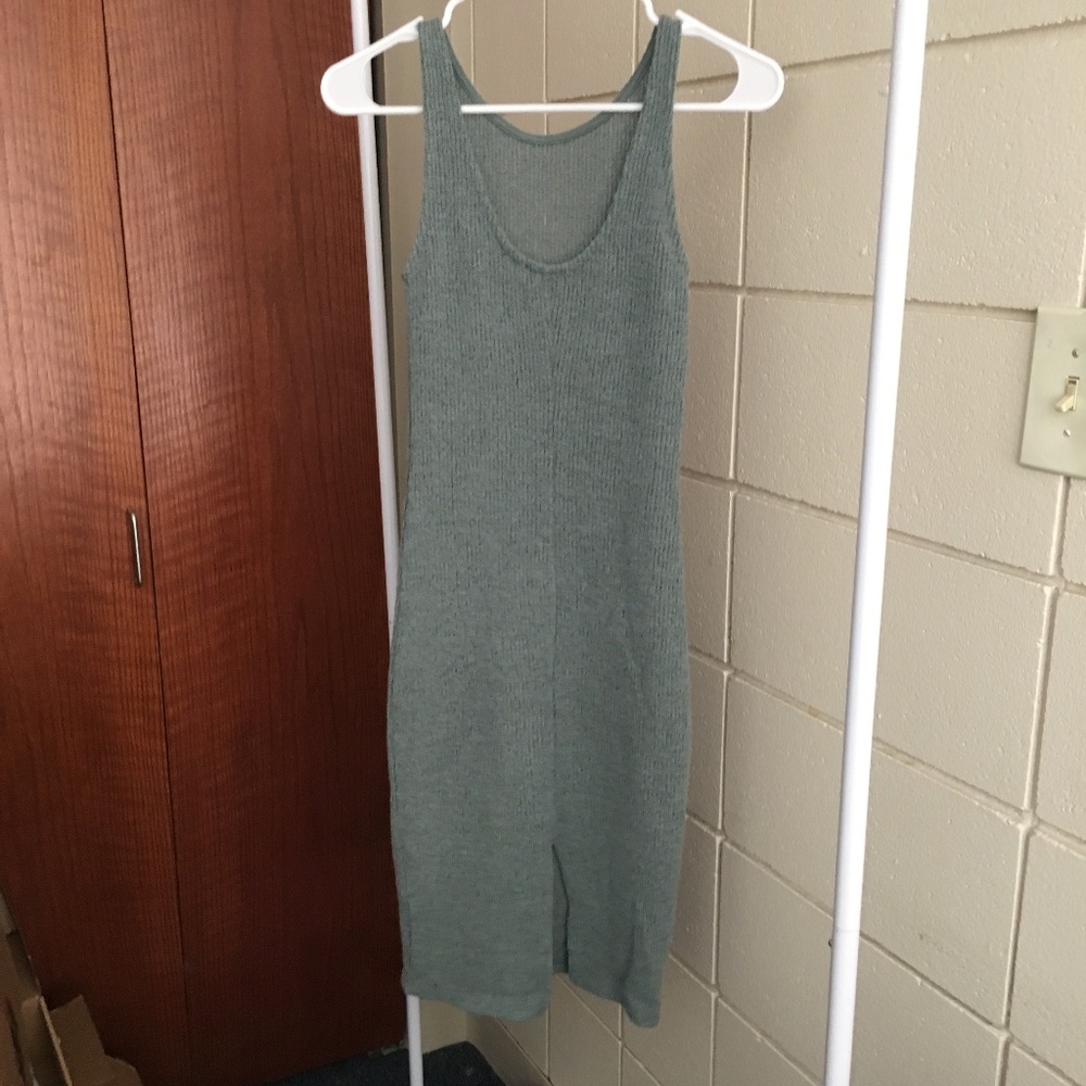 Zara Green Sweater Dress